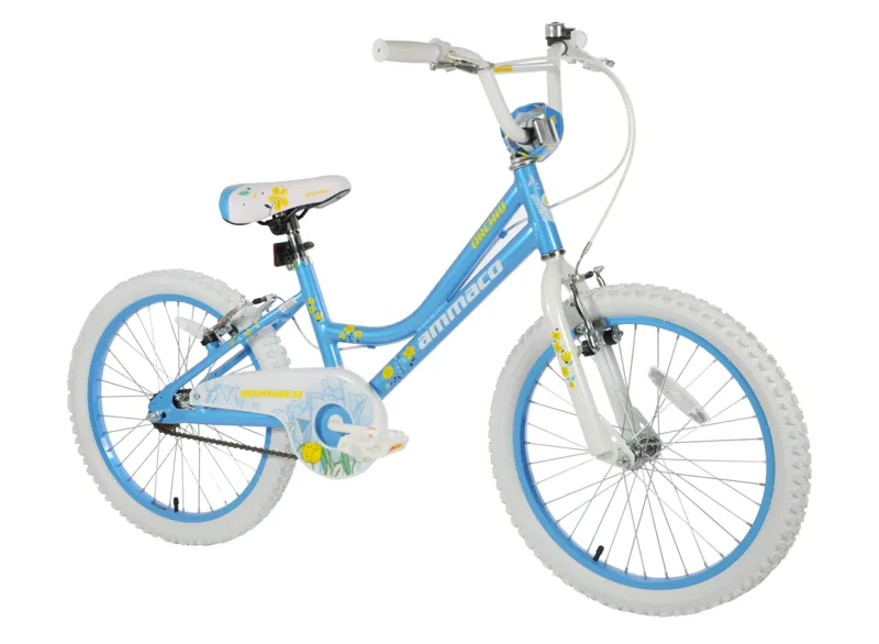 Ammaco Orchid 18 Inch Wheel Kids Bike Blue-1
